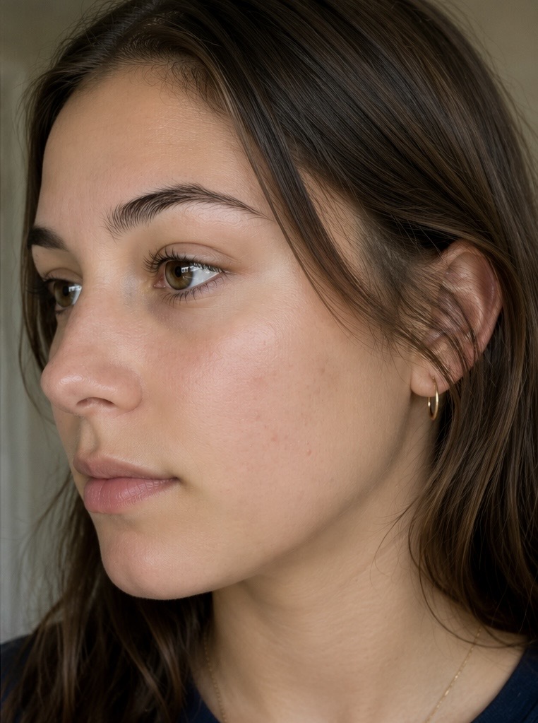 After Red Light Therapy — clearer, calmer skin