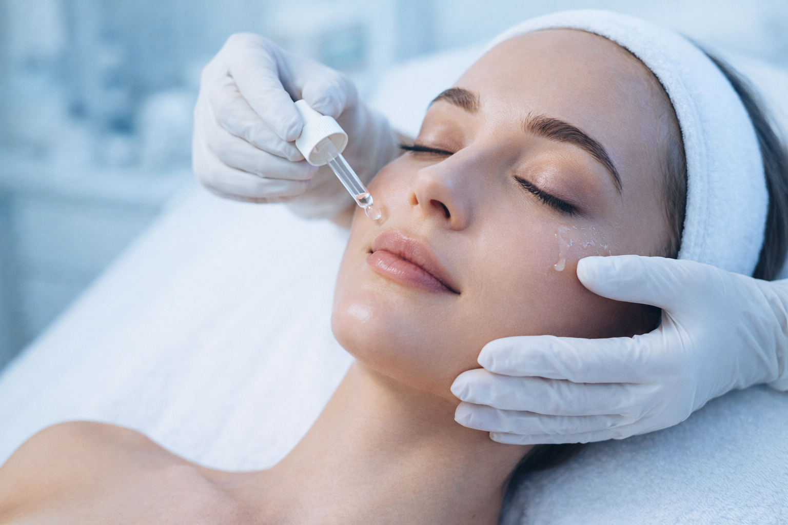 Luxury facial treatment